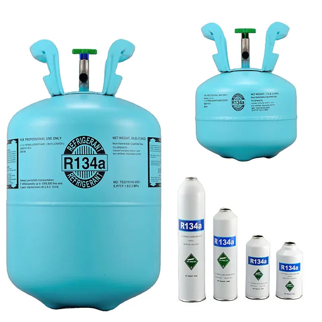 Tetrafluoroethane HFC-134A air conditioner refrigerant gas R134a